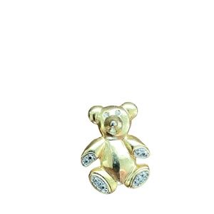 Christmas Brooch, gold-tone, pin. 🎄